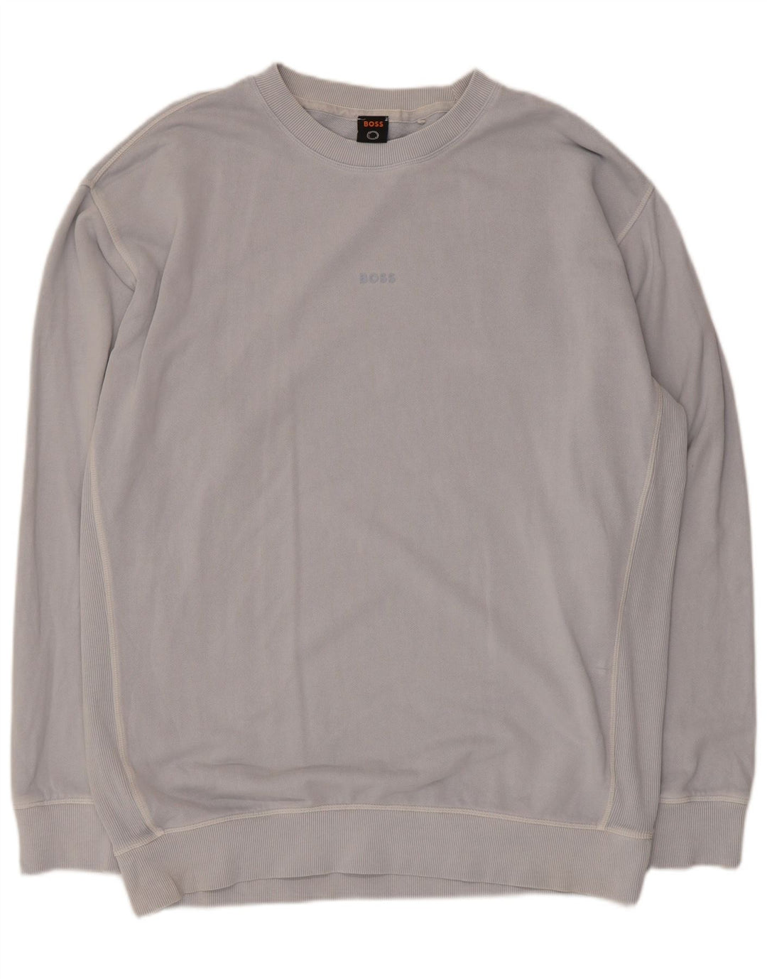 Hugo Boss Herre Sweatshirt Jumper 2XL Blå Bomuld