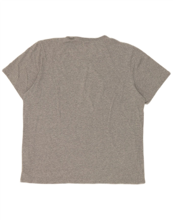 Nike T-shirt top til mænd, stor grå bomuld