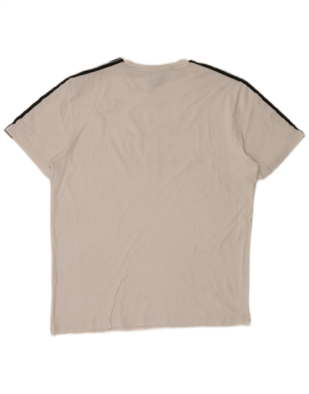 Champion Herre grafisk T-shirt Top Medium White Colourblock