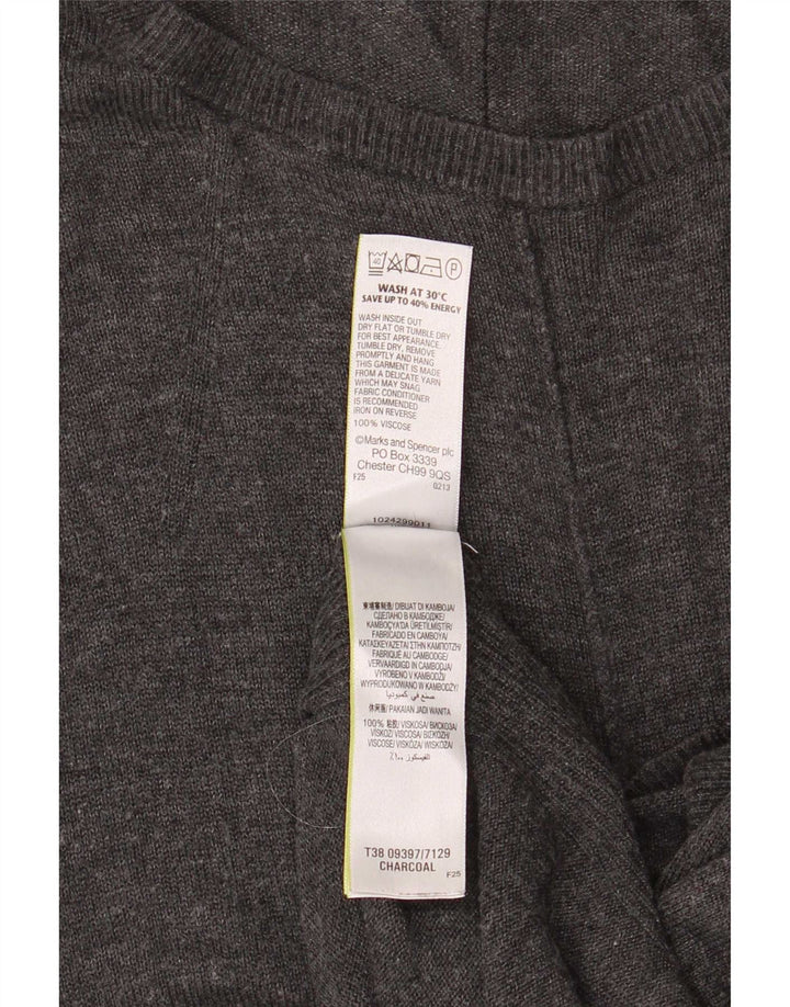 Marks & Spencer dametrøje med 3/4-ærmet bådhalstrøje UK 12 Medium Gre