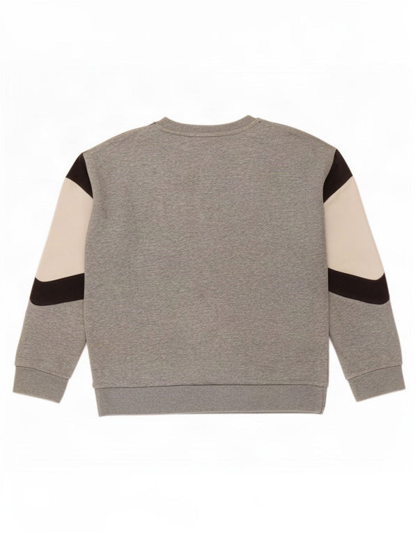 Nike Boys Graphic Sweatshirt Jumper 12-13 år Stor grå farveblok