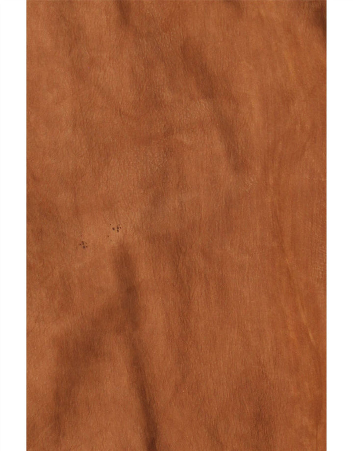 VINTAGE Læderfrakke til mænd UK 42 XL Brun