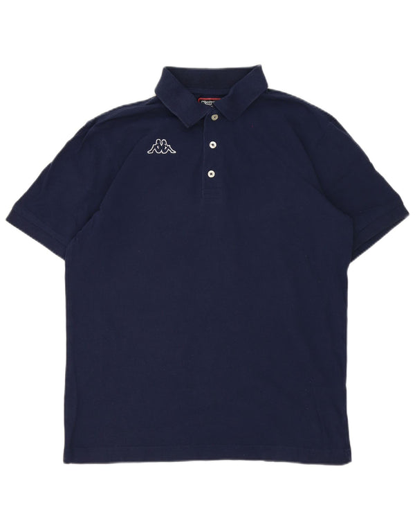 Kappa herre poloshirt Stor marineblå bomuld