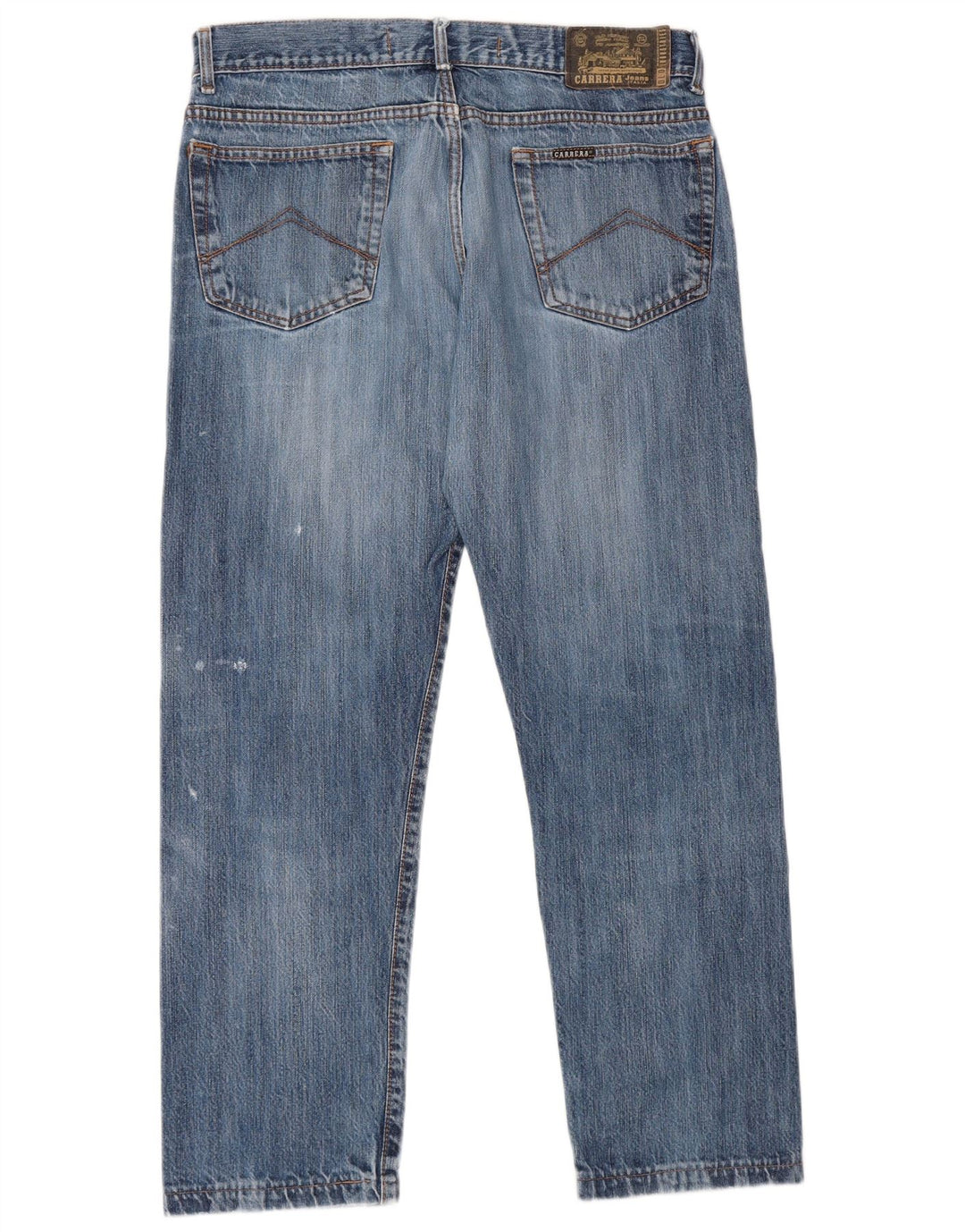 Carrera Herre 710 Regular Straight Jeans W34 L28 Blå Bomuld