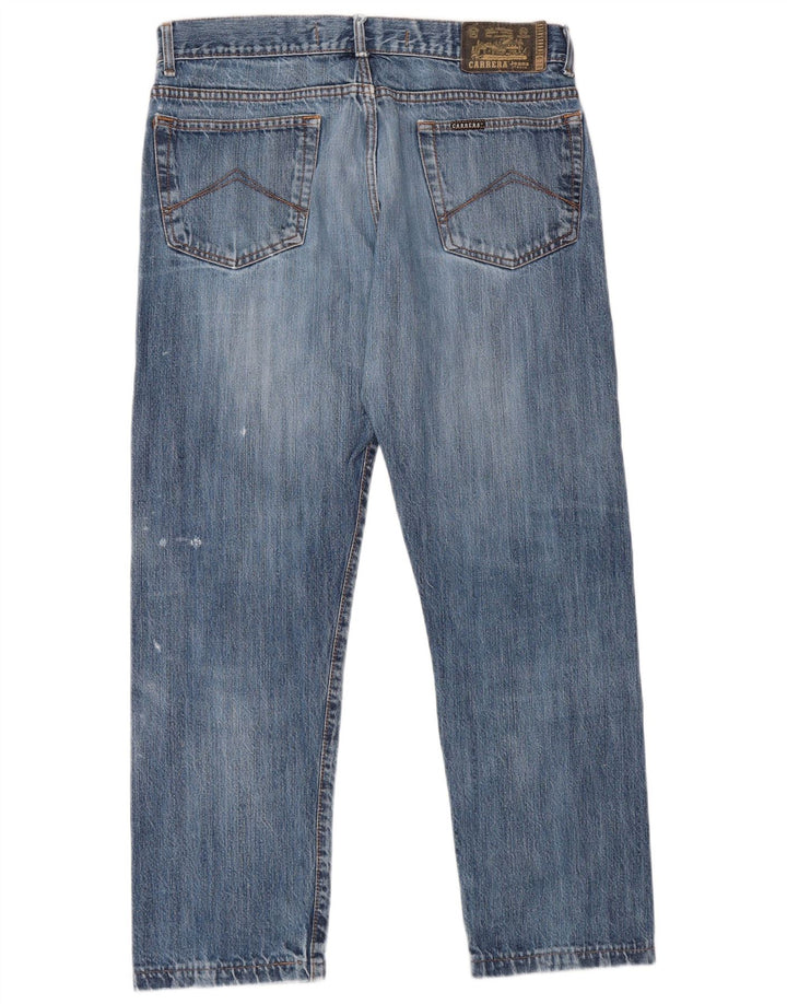 Carrera Herre 710 Regular Straight Jeans W34 L28 Blå Bomuld