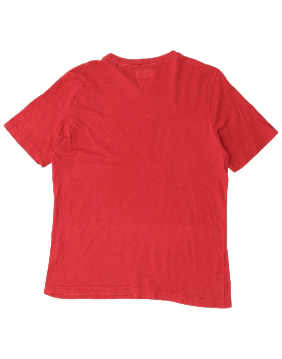 Kappa Herre grafisk T-shirt Top Medium Rød Bomuld