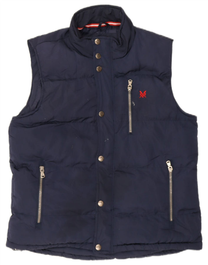 Besætningsbeklædning Herre Polstret Gilet UK 38 Medium Navy Blue Polyester