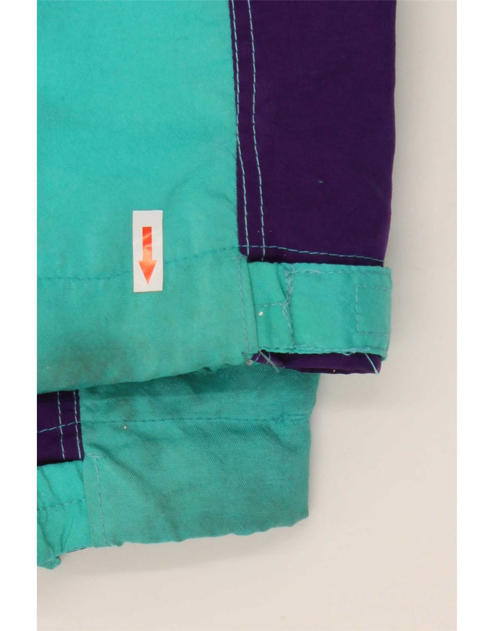 Great Escapes Skijakke med hætte til mænd IT 48 Medium Green Colourblock