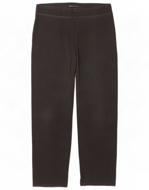 Marks & Spencer Træningsdragtsbukser til kvinder UK 16 Large Grey Cotton
