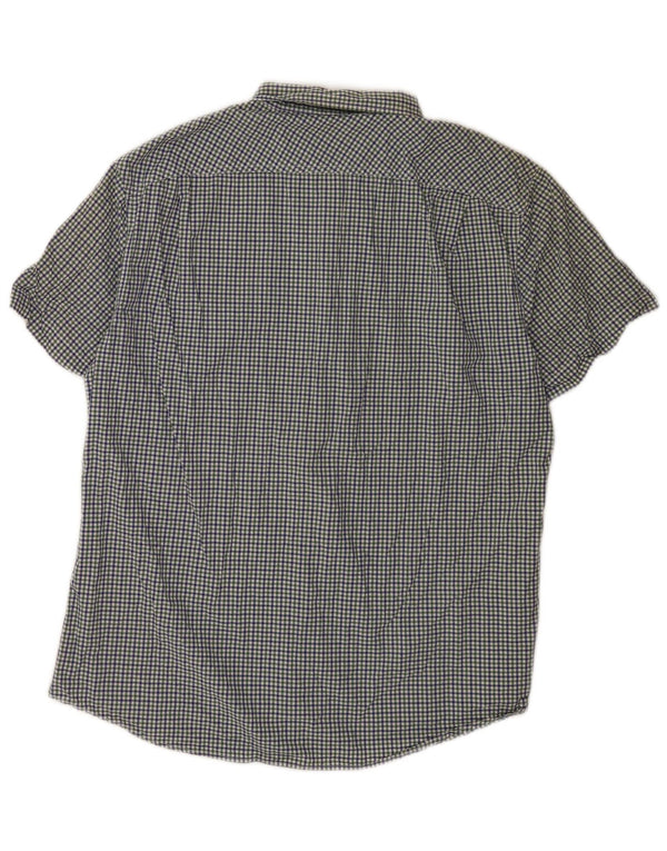 Benetton Kortærmet Herreskjorte Medium Flerfarvet Gingham