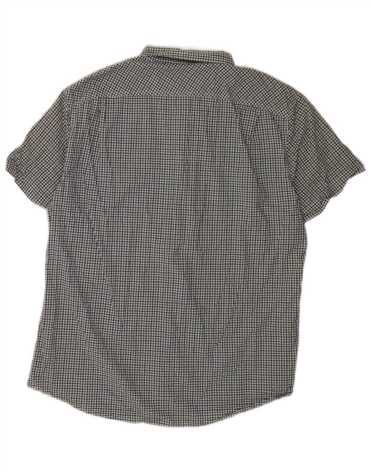 Benetton Kortærmet Herreskjorte Medium Flerfarvet Gingham