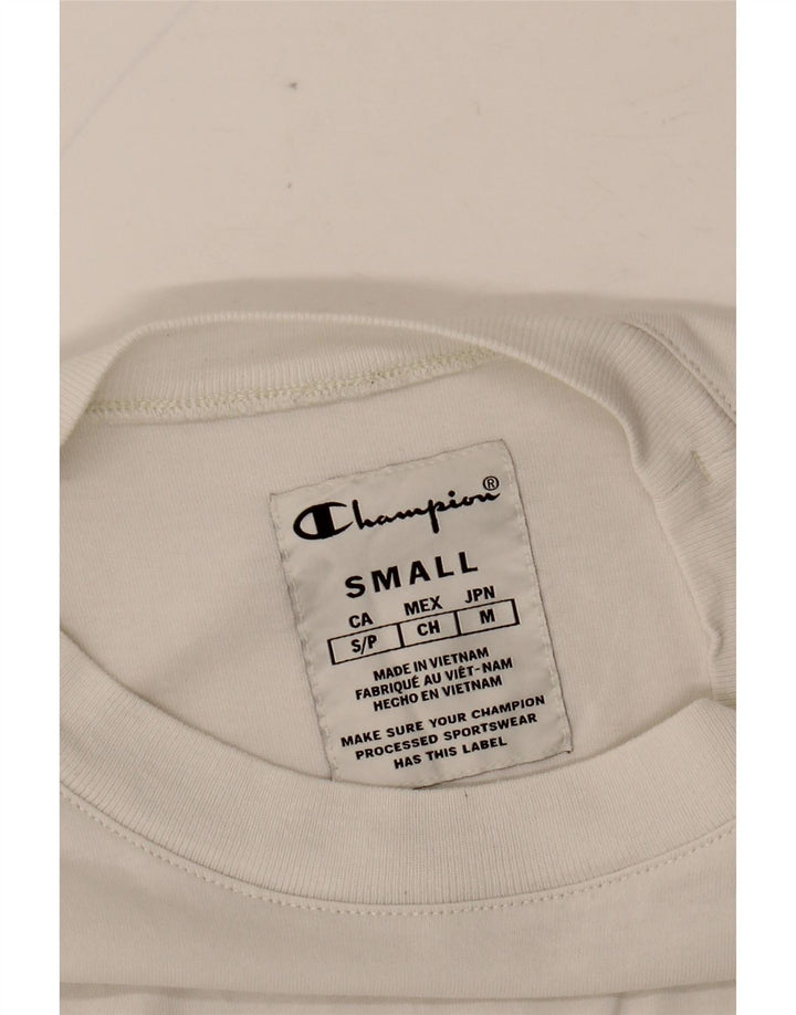 CHAMPION Herre T-Shirt Top Lille Hvid