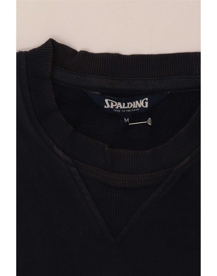 Spalding Herre Sweatshirt Jumper Medium Navy Blue
