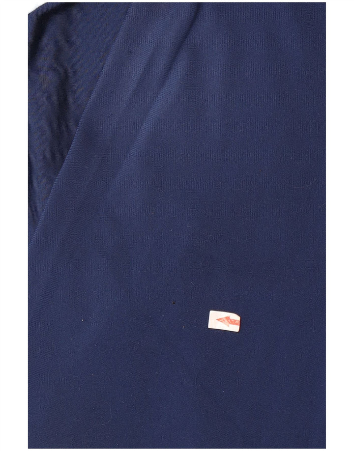 Adidas Træningsdragt til mænd Topjakke UK 40/42 Medium Navy Blue Colourblock