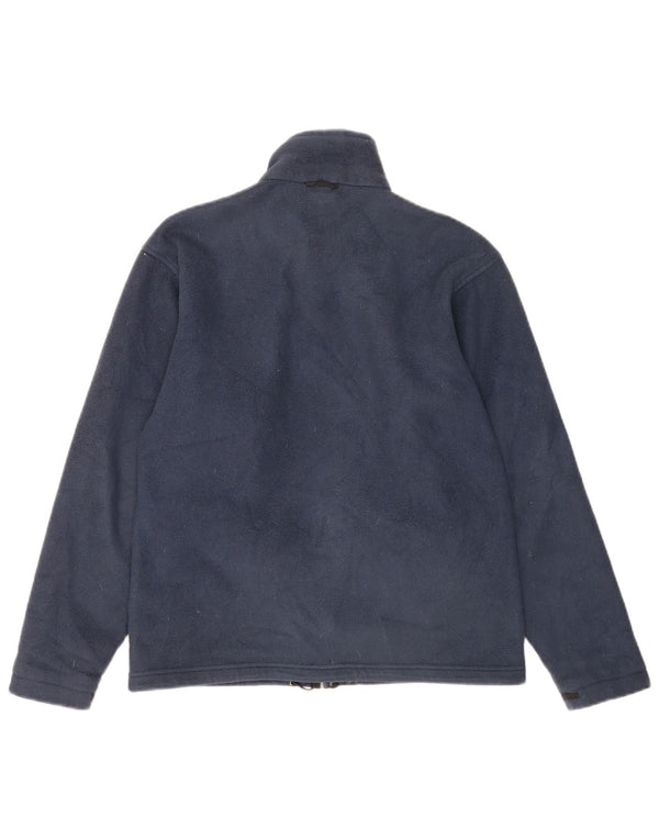 Jack Wolfskin Boys Liner Fleecejakke 13-14 år Navy Blue Polyester