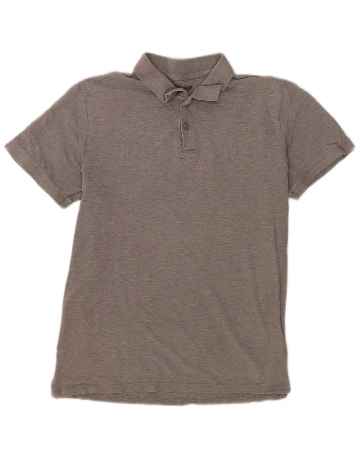 Jack & Jones herre poloskjorte stor grå bomuld