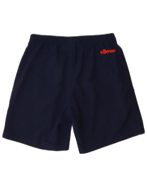 Ellesse Boys Sports Shorts 11-12 År Marineblå Polyester