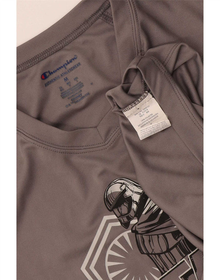 Champion Herre Star Wars grafisk T-shirt top mellemgrå polyester