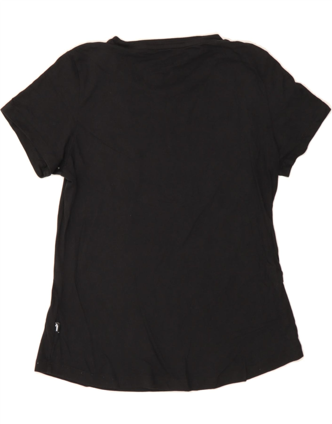 PUMA Womens Graphic T-Shirt Top UK 14 Medium Black Cotton Vintage Puma and Second-Hand Puma from Messina Hembry 