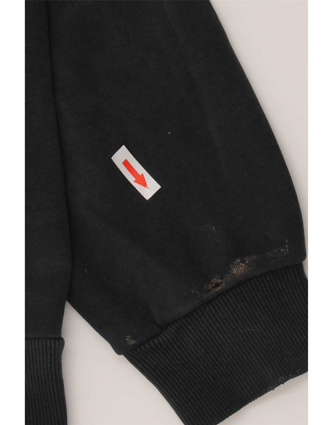 Puma Herre Grafisk Sweatshirt Jumper Medium Sort Bomuld
