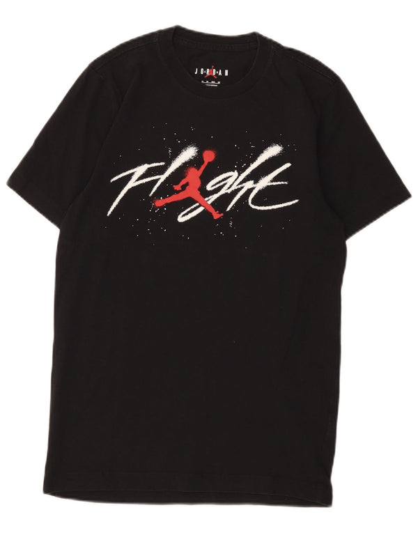 Jordan Herre grafisk T-shirt Top XS Sort bomuld