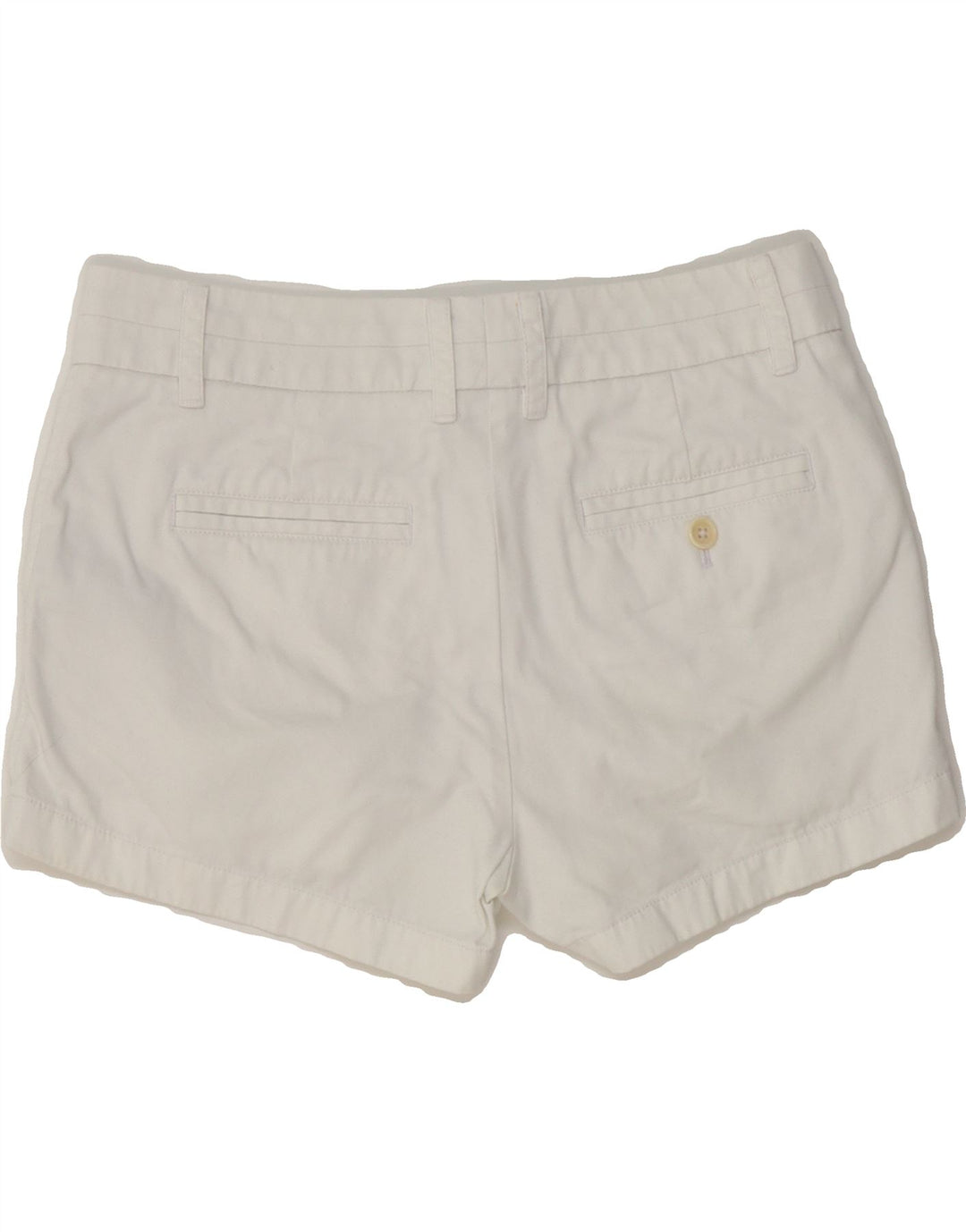 J. CREW Womens Chino Shorts US 2 XS W32  White Cotton Vintage J. Crew and Second-Hand J. Crew from Messina Hembry 