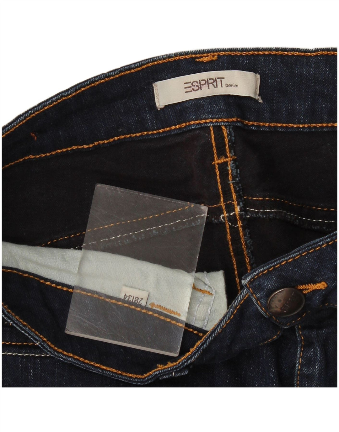 Esprit Dame Skinny Jeans W28 L34 Marineblå