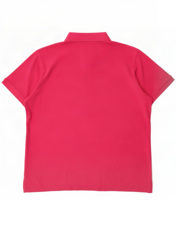 Pierre Cardin Poloshirt til mænd 2XL Pink Bomuld