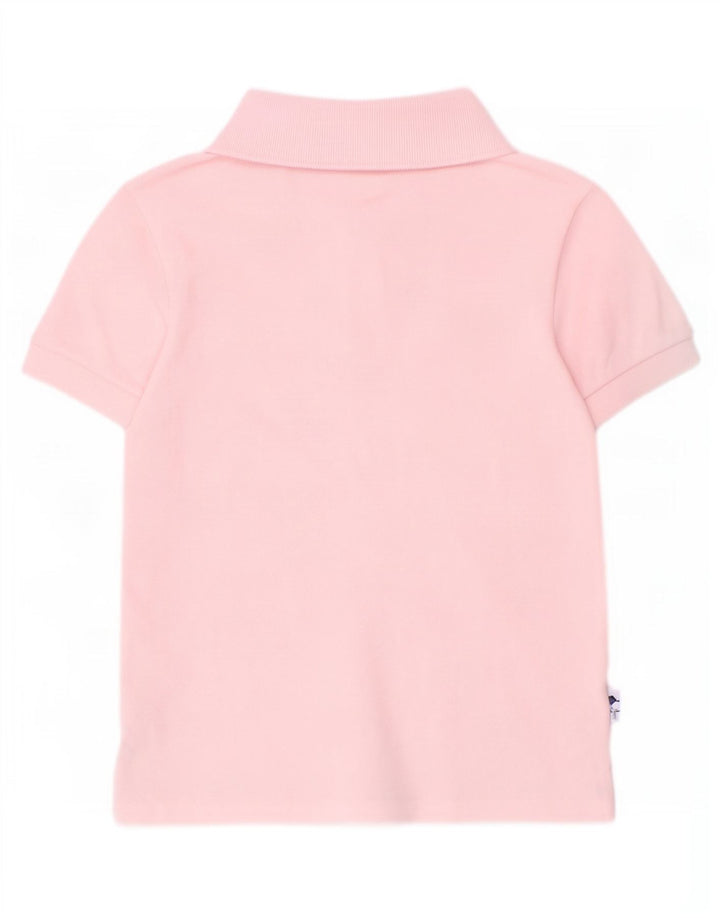 Lacoste Boys Polo Shirt 7-8 Years Pink Bomuld