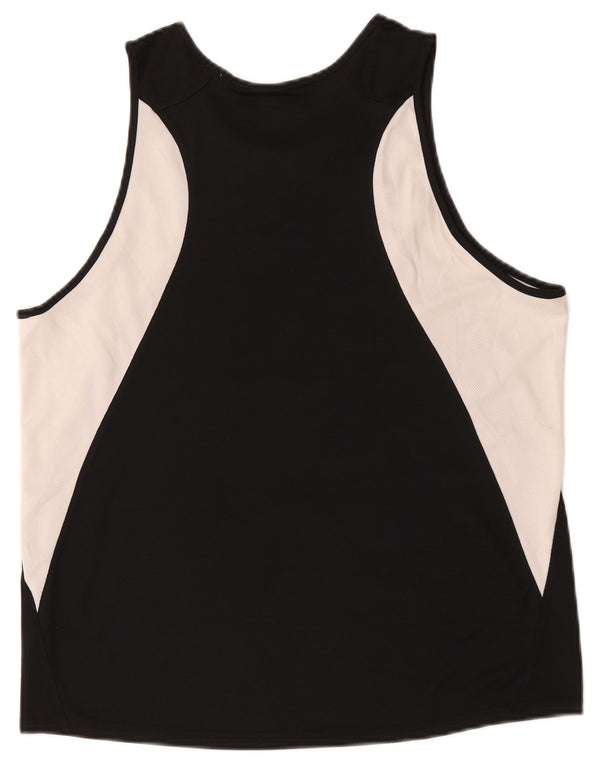 Nike Herrevest Top UK 42/44 Large Black Colourblock Polyester