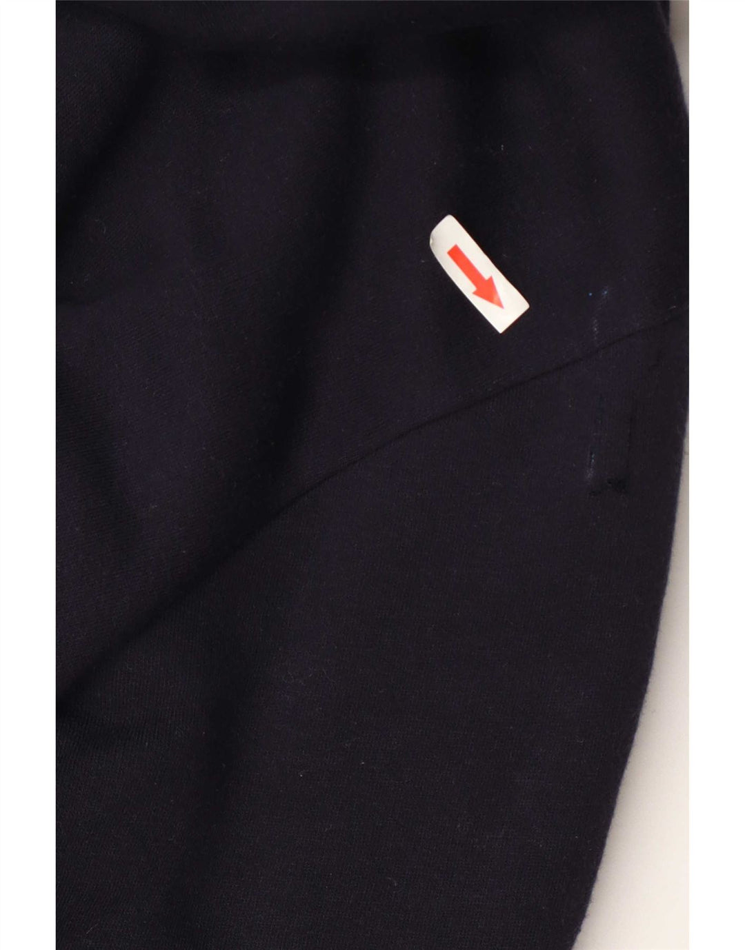 Lands End Dame Oversized hætte Sherpa Overfrakke UK 10 Small Navy Blue