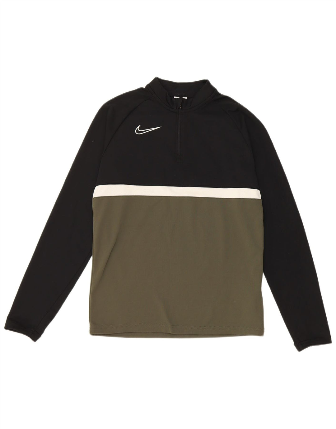 Nike Boys Dri Fit Pullover Træningsdragt Top 12-13 år Stor Grøn