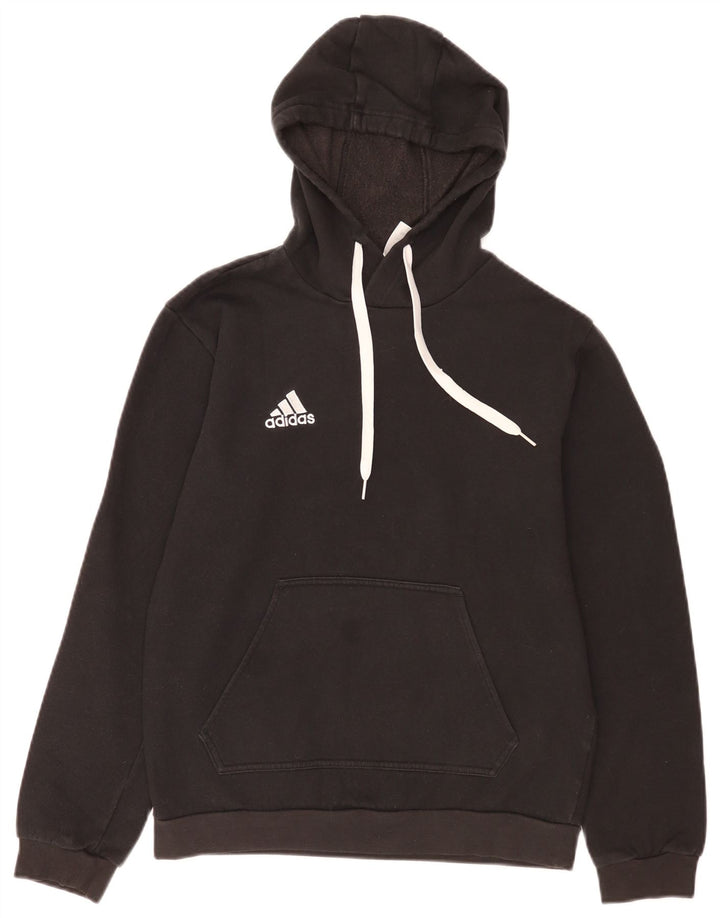 Adidas Hættetrøje til mænd, lille sort bomuld