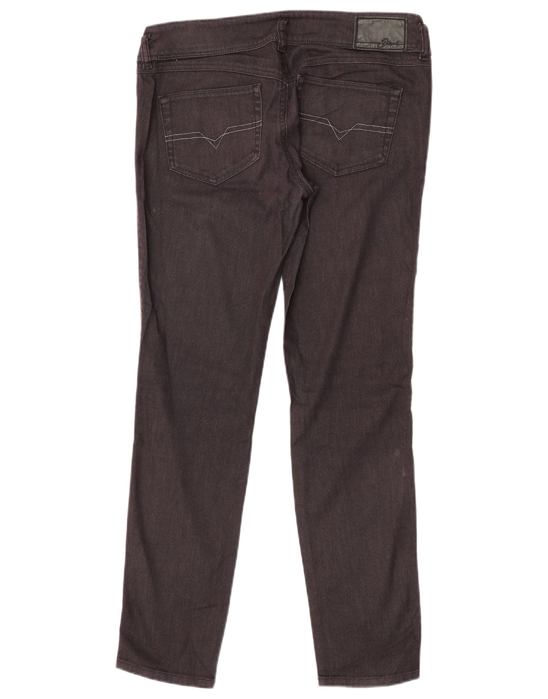 Diesel Husky Slim Jeans til kvinder W30 L30 Sort bomuld