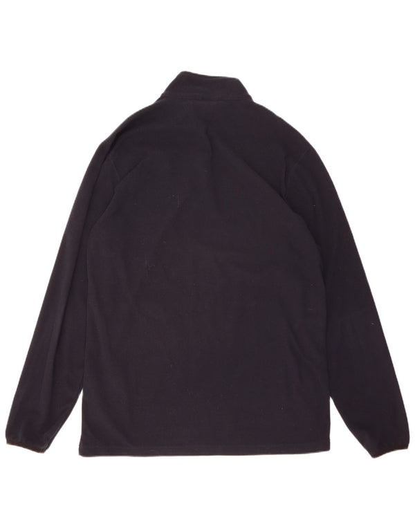 Champion herre lynlås hals fleece trøje 2XL marineblå polyester