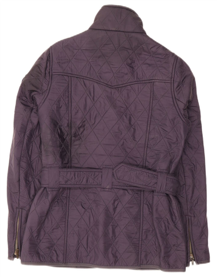Barbour Quiltet jakke til kvinder UK 10 Lille Lilla