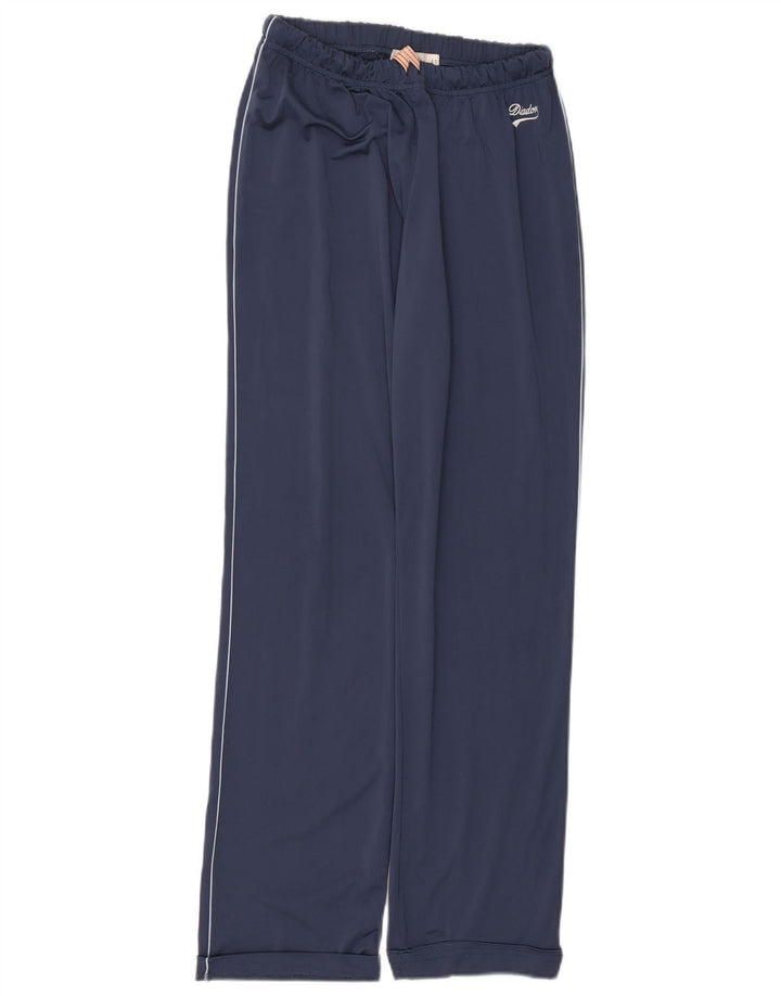 DIADORA Træningsdragt bukser til kvinder UK 12 Medium Navy Blue Polyester