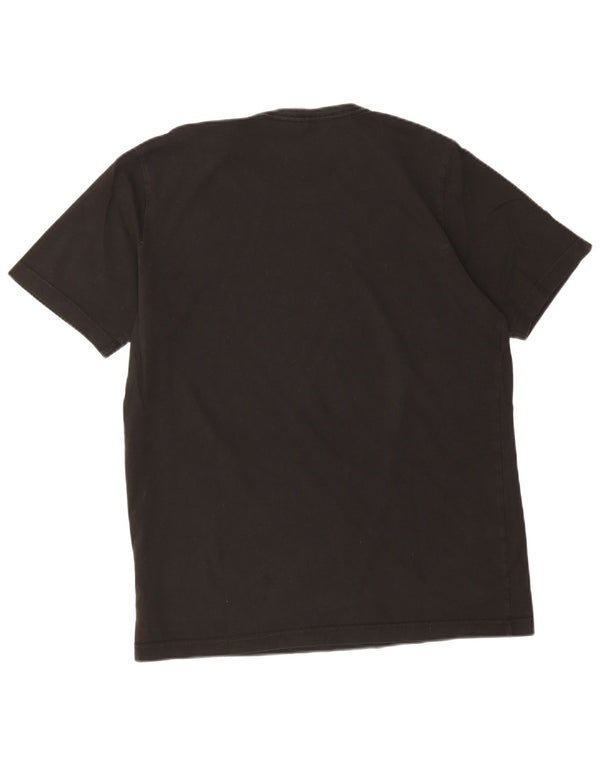 Puma Herre T-Shirt Top Medium Sort Bomuld