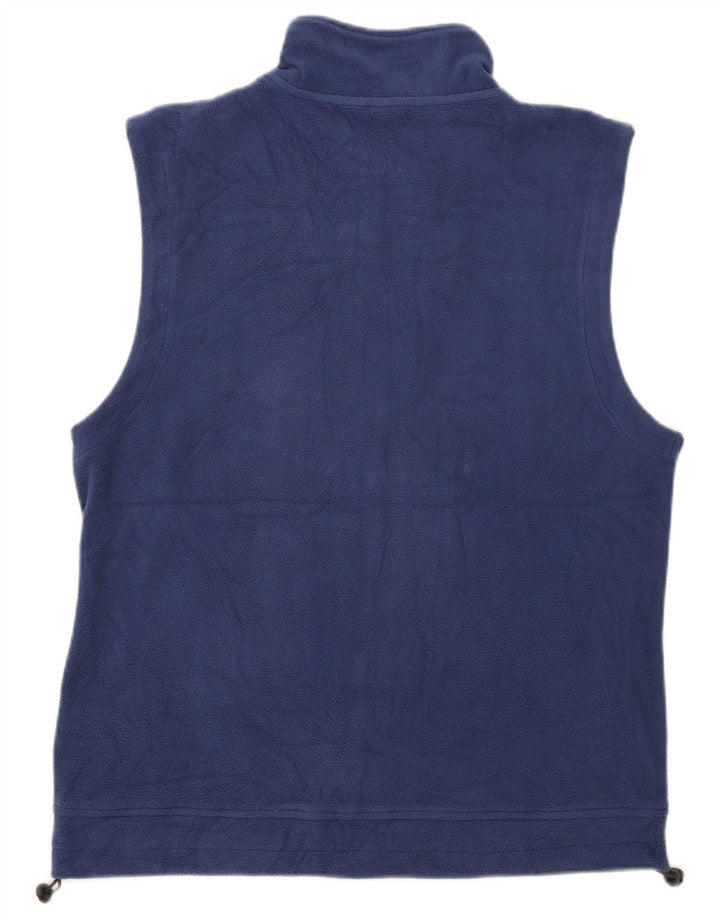 Canada Herre Fleece Gilet UK 42 XL Blå Polyester