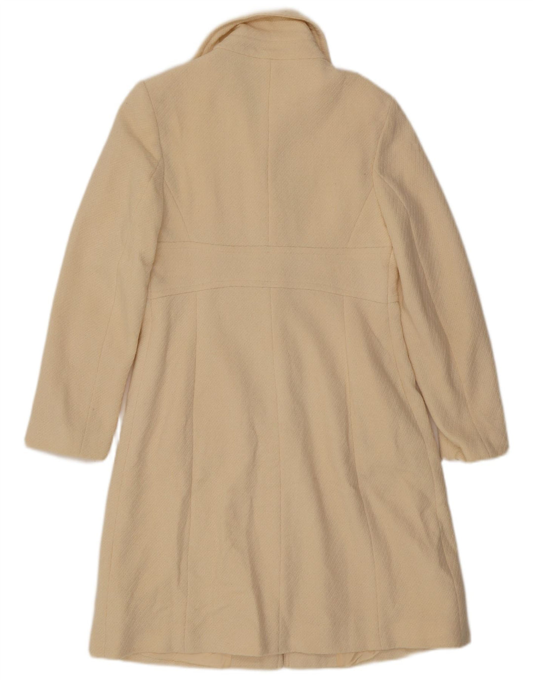 Oasis Dame Overfrakke UK 10 Small Off White Uld