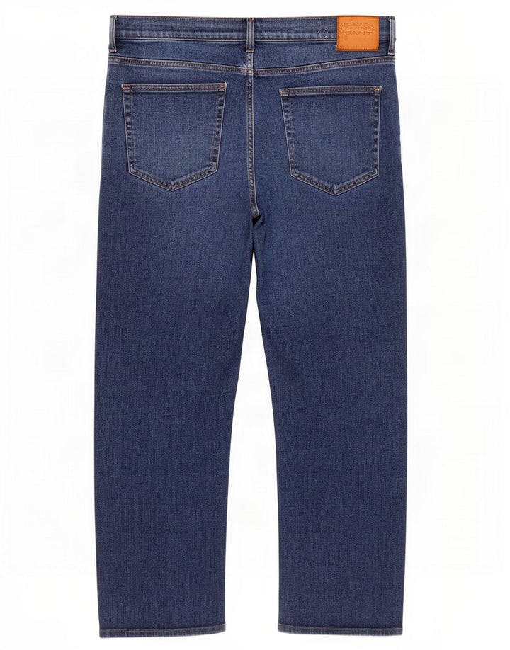 Gant Herre Regular Fit Straight Jeans W42 L29 Blå