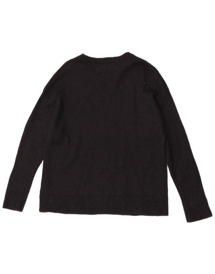 Calvin Klein Jeans Herre Grafisk Boat Neck Jumper Sweater Medium Sort