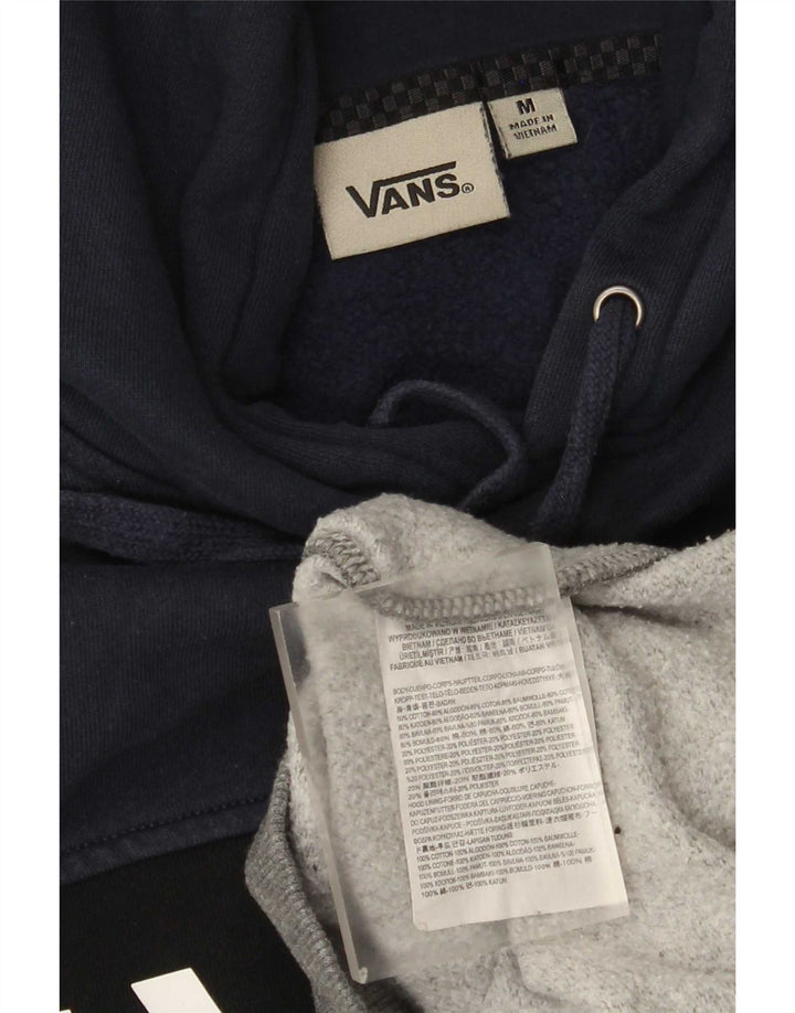 Vans Herre grafisk hættetrøje Jumper Medium Flerfarvet Colourblock Bomuld