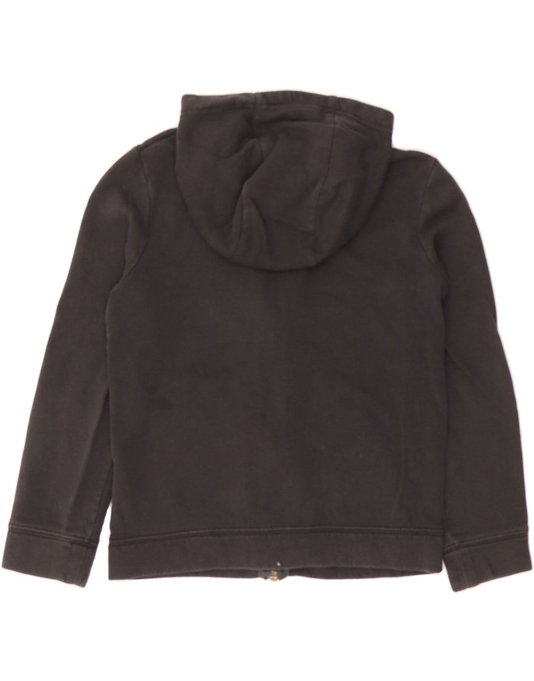 NIKE Boys Zip Hoodie Sweater 8-9 Years Small Black Cotton Vintage Nike and Second-Hand Nike from Messina Hembry 