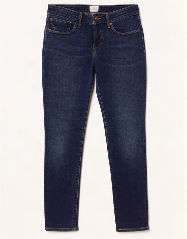 Levi's Womens Curve Low Skinny Jeans US 10 Large W30 L28 Marineblå Bomuld