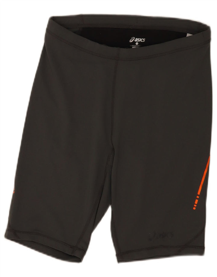Asics Womens Motion Dry Sportshorts UK 12 Medium Grey Polyester Sports