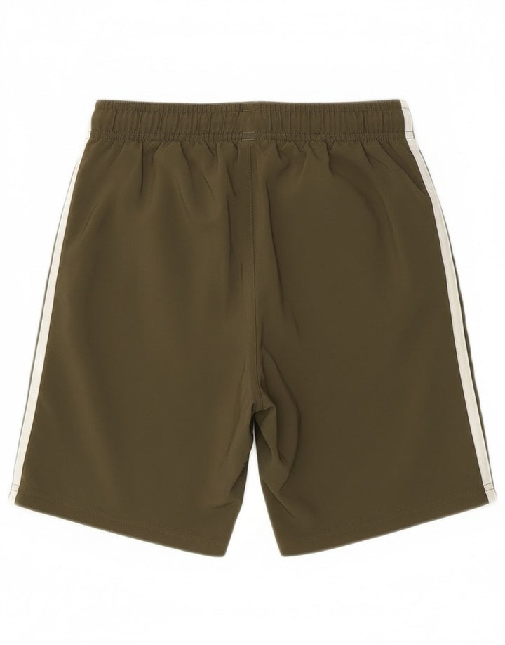 Adidas Boys Sports Shorts 9-10 år Khaki Polyester