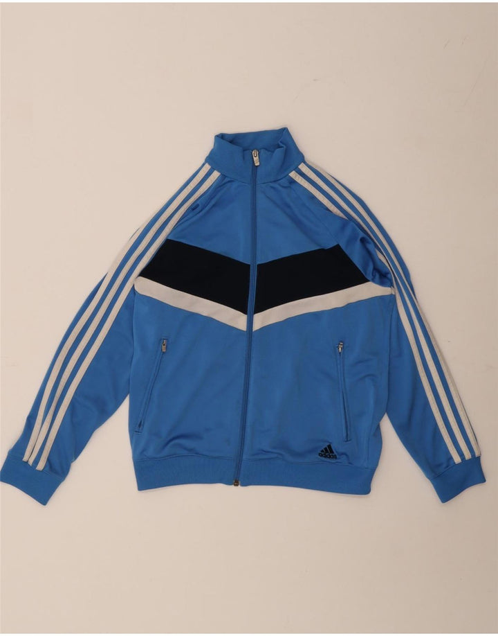 Adidas Træningsdragt Topjakke til drenge 11-12 år Blå Colourblock Polyester