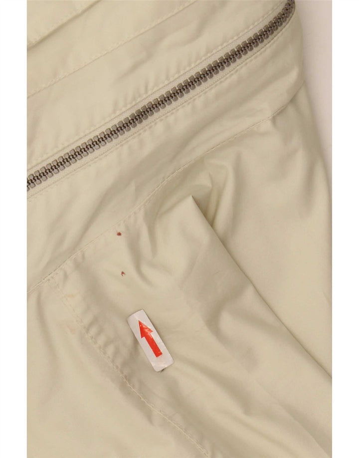 Elho Herre Hætte Loose Fit regnjakke UK 36 Small White Polyester
