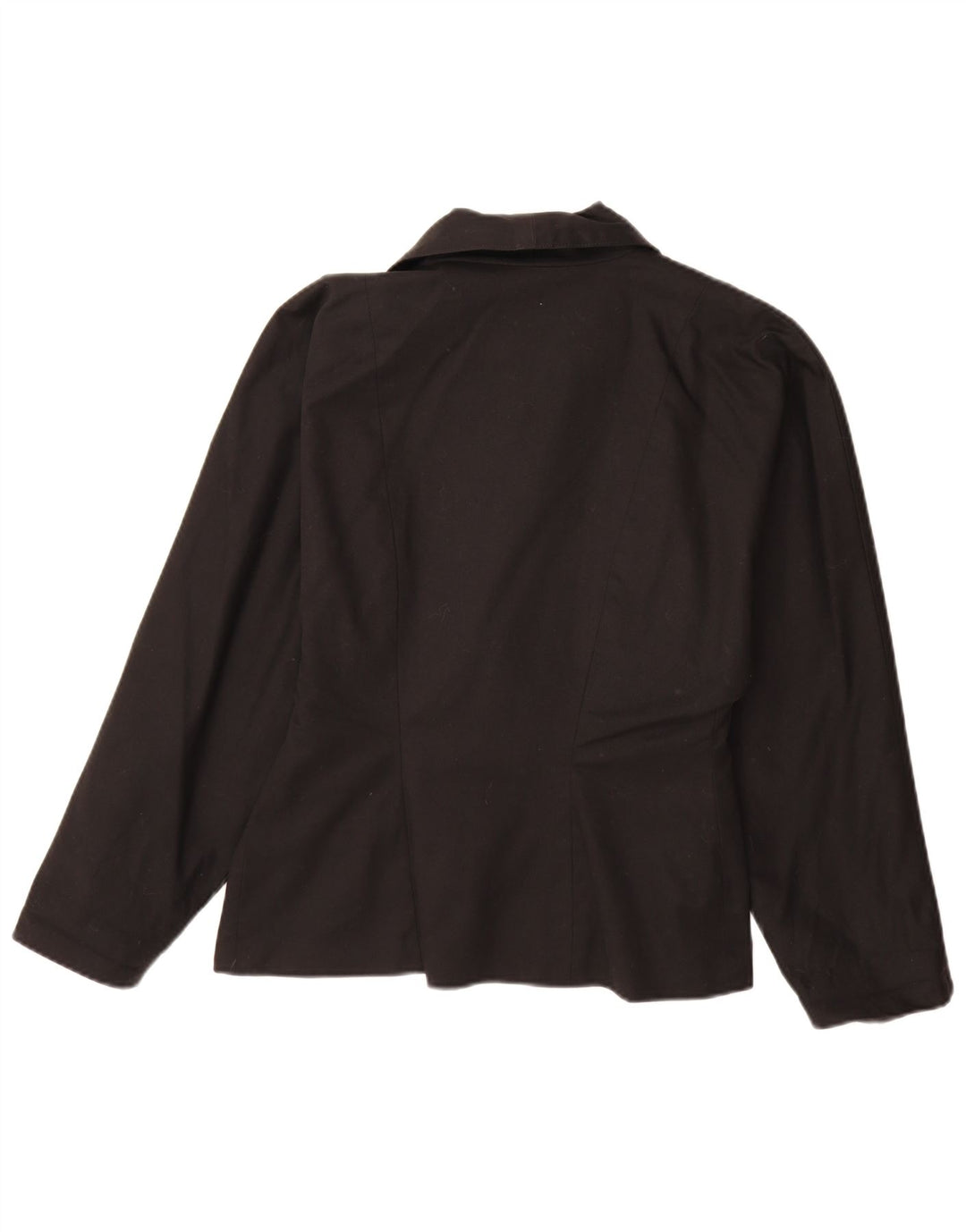 C & A Dame 1-knaps blazerjakke EU 40 Medium Sort Bomuld